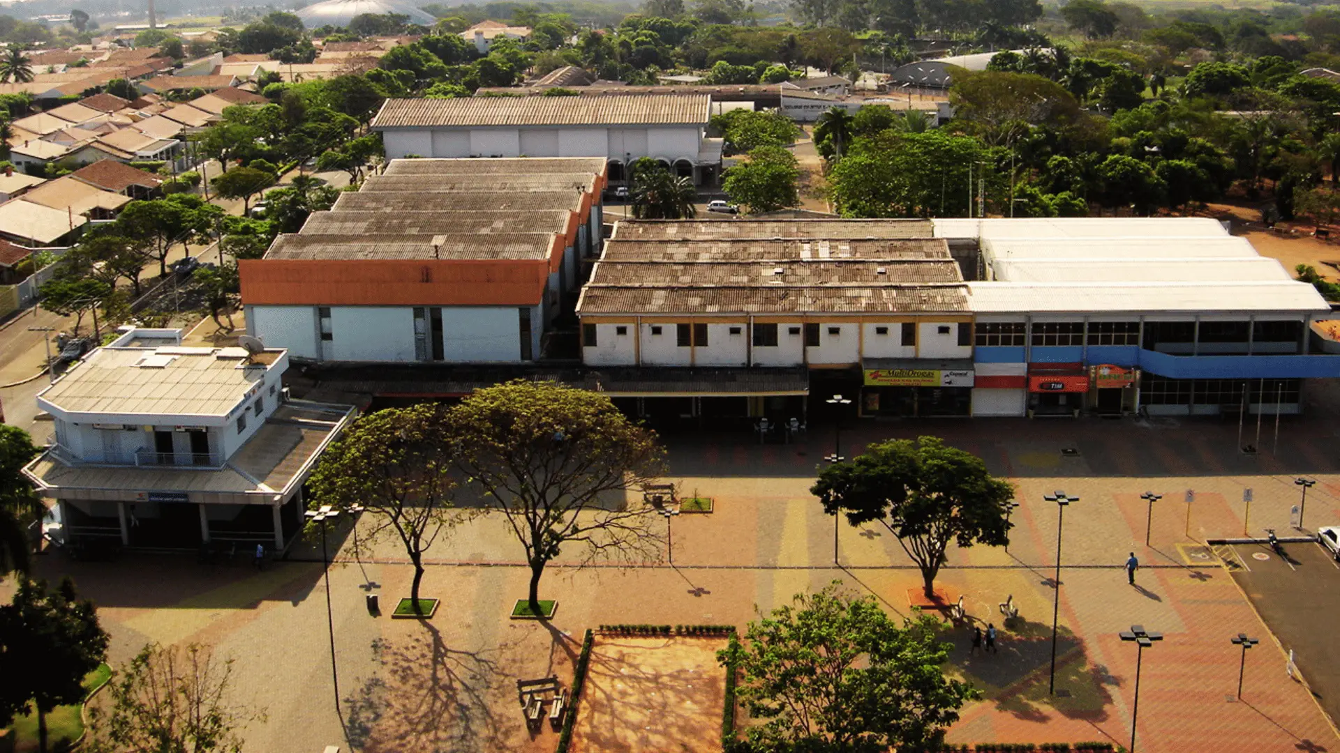 Praça dos Paiaguás atualmente